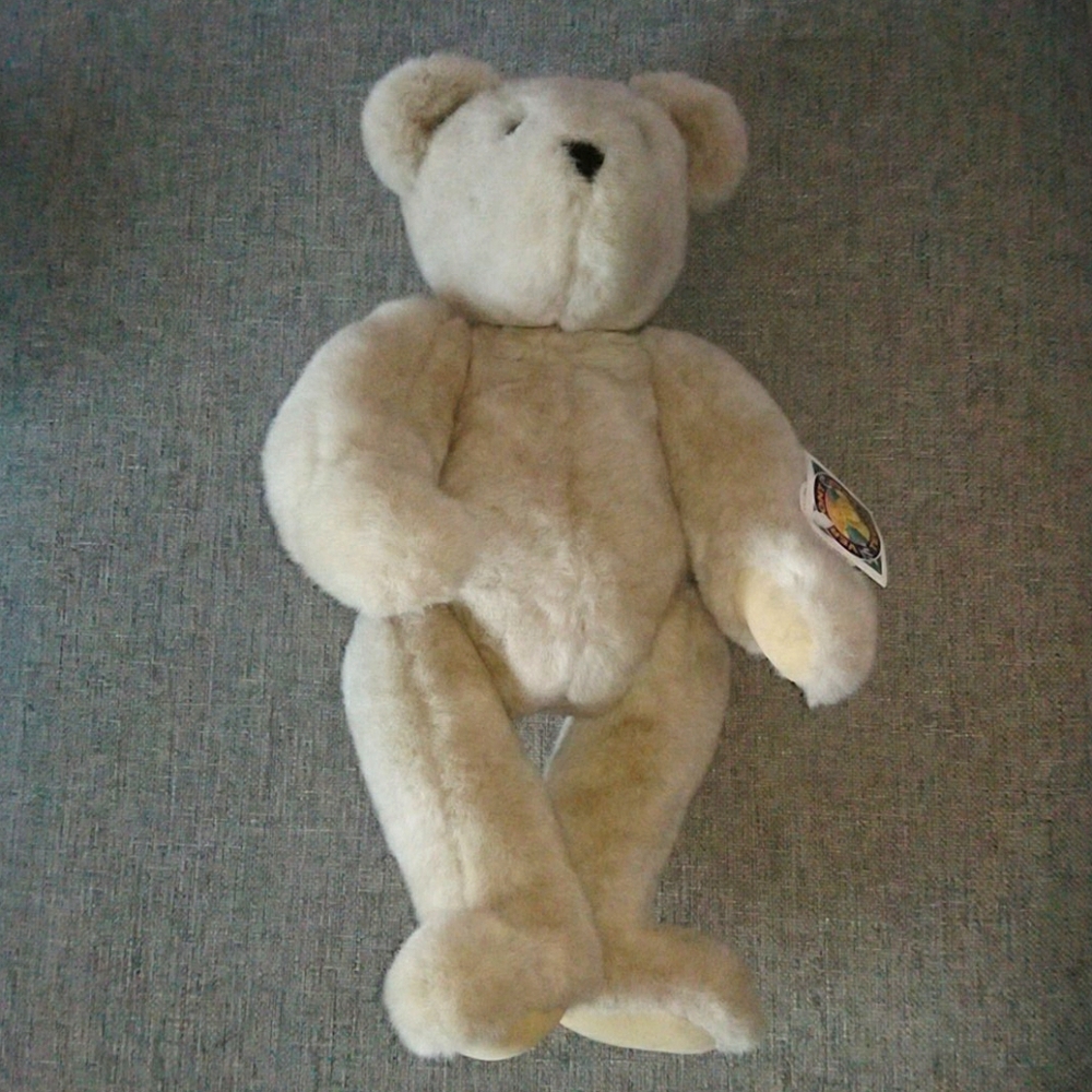 Rare Vermont Teddy Bear 20" 1993 NWT Vintage